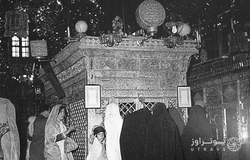 حرم شاهچراغ شیراز در گذشته